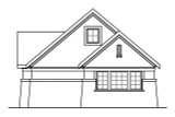 Mediterranean House Plan - Garage w/Storage 20-019 - Right Exterior 