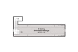 Mediterranean House Plan - Garage w/Storage 20-019 - 2nd Floor Plan 