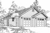Traditional House Plan - Garage 20-040 - Exterior 