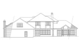 Contemporary House Plan - Middleton 30-135 - Rear Exterior 