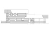 Lodge Style House Plan - Wickiup 30-116 - Rear Exterior 