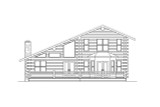 Lodge Style House Plan - Wickiup 30-116 - Right Exterior 