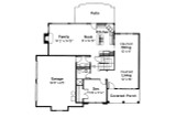 Southwest House Plan - Augusta 30-082 - 1st Floor Plan 