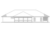 Secondary Image - Mediterranean House Plan - Bryant 11-024 - Rear Exterior 