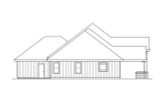 Southwest House Plan - Barstow 30-050 - Left Exterior 