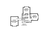 Secondary Image - Mediterranean House Plan - San Antonio 11-053 - 2nd Floor Plan 