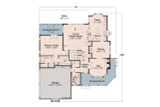 Farmhouse House Plan - Allegheny 10-204 - 1st Floor Plan 