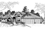 Contemporary House Plan - Providence 10-305 - Front Exterior 