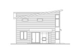Contemporary House Plan - Lantern Cove 31-343 - Rear Exterior 