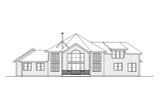 Craftsman House Plan - Leaburg 31-350 - Rear Exterior 