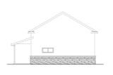 Secondary Image - Southwest House Plan - Garage 20-561 - Rear Exterior 