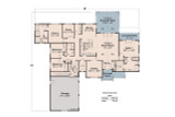 Ranch House Plan - Sharps Creek 31-391 - Optional Floor Plan 