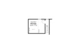 Traditional House Plan - Garage 20-579 - 2nd Floor Plan 