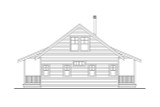 A-Frame House Plan - Loredo 31-361 - Rear Exterior 