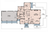 Craftsman House Plan - Wintercrest 31-407 - 1st Floor Plan 