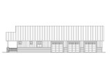Secondary Image - Craftsman House Plan - Garage 20-574 - Right Exterior 