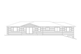 Contemporary House Plan - Calistoga 31-406 - Rear Exterior 