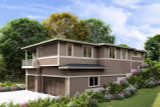 Contemporary House Plan - Millworth 31-396 - Left Exterior 