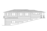 Contemporary House Plan - Millworth 31-396 - Left Exterior 