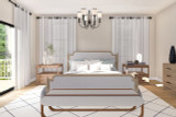 Contemporary House Plan - Millworth 31-396 - Master Bedroom 