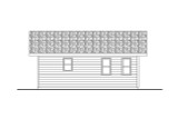 Secondary Image - Modern House Plan - Studio 20-621 - Rear Exterior 