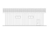 Traditional House Plan - RV Garage 20-565 - Right Exterior 