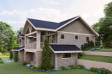Craftsman House Plan - Packwood 31-408 - Right Exterior 