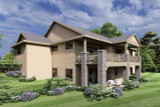 Craftsman House Plan - Willow Haven 31-416 - Right Exterior 
