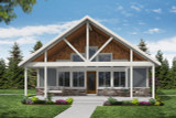 Cottage House Plan - Nottaway 2 31-419 - Front Exterior 