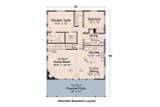 Cottage House Plan - Nottaway 2 31-419 - Optional Floor Plan 