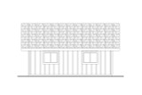 Craftsman House Plan - Garage 20-624 - Right Exterior 