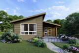 Modern House Plan - Groveland 4 31-400 - Front Exterior 