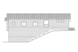 Modern House Plan - Groveland 4 31-400 - Left Exterior 