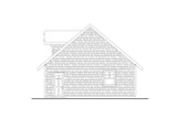 Shingle-Style House Plan - Garage 20-097 - Right Exterior 