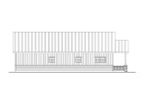 Craftsman House Plan - Garage 20-616 - Left Exterior 