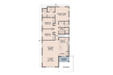 Prairie House Plan - Groveland 5 31-409 - 1st Floor Plan 
