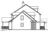 Colonial House Plan - Hanson 30-394 - Left Exterior 