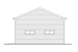 Farmhouse House Plan - Garage 20-336 - Rear Exterior 