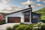 Modern House Plan - Juniper Glen 31-432 - Front Exterior 