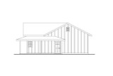 Farmhouse House Plan - Garage 20-664 - Rear Exterior 
