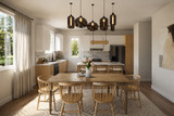 Cottage House Plan - Oak Crest 31-403 - Dining Room 