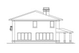 Mediterranean House Plan - Moderna 30-069 - Right Exterior 