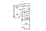 Ranch House Plan - Lostine 30-942 - 1st Floor Plan 