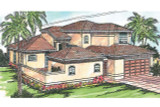 Mediterranean House Plan - Coronado 11-029 - Exterior 
