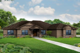 Craftsman House Plan - Cannondale 30-971 - Front Exterior 