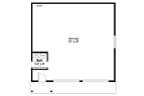 Cottage House Plan - 20-222 - 1st Floor Plan 