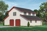 Traditional House Plan - Barn 20-324 - Front Exterior 