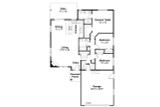 Traditional House Plan - Alden 30-904 - 1st Floor Plan 