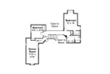 Secondary Image - European House Plan - Manchester 10-183 - 2nd Floor Plan 