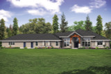 Contemporary House Plan - Denali 31-008 - Front Exterior 